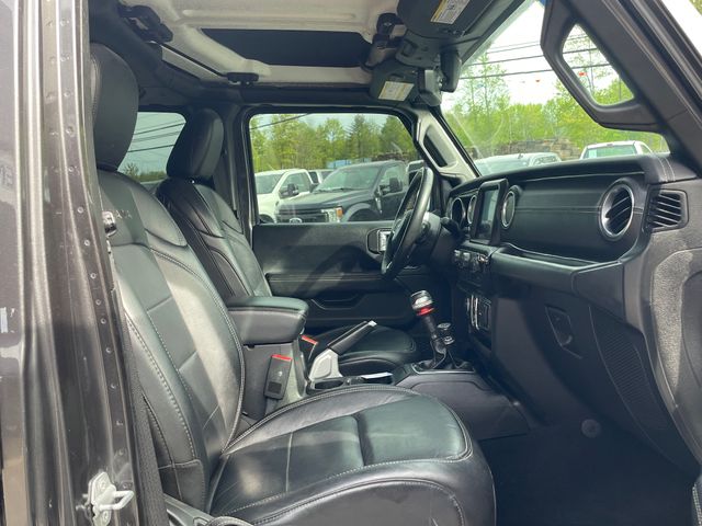 2018 Jeep Wrangler Unlimited Sahara - Granite Crystal Metallic Clearcoat exterior view 17