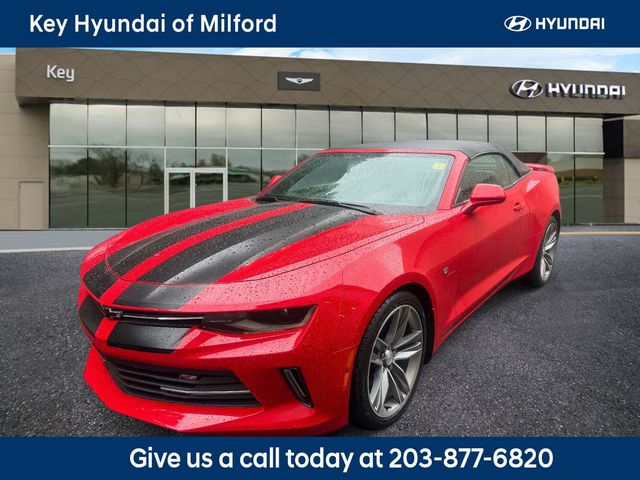 Red Hot 2017 Chevrolet Camaro Convertible Rear-Wheel Drive 8-Speed Automatic