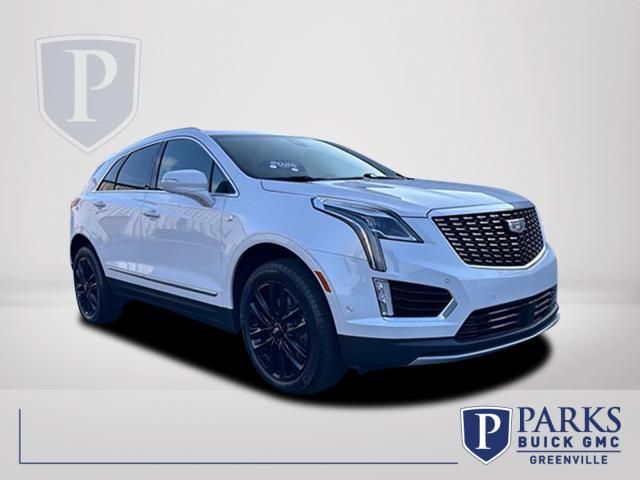 Crystal White Tricoat 2025 Cadillac XT5 SUV / Crossover Front-Wheel Drive 9-Speed Automatic