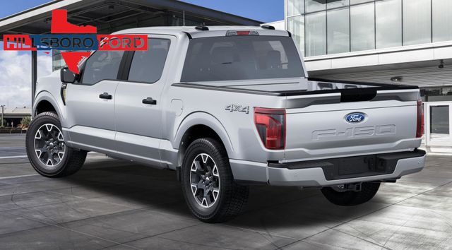 2025 Iconic Silver Metallic Ford F-150 STX 4X4 Truck