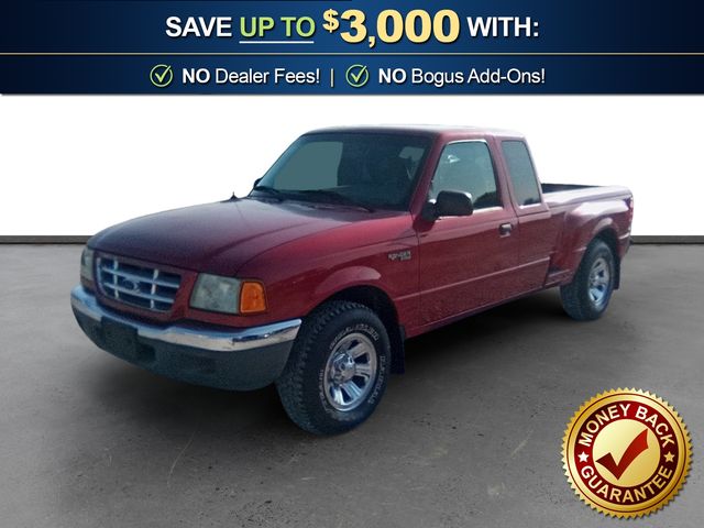 Red 2002 Ford Ranger Pickup Truck 5-Speed Automatic