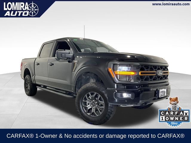 Agate Black Metallic 2025 Ford F-150 Pickup Truck Four-Wheel Drive Automatic