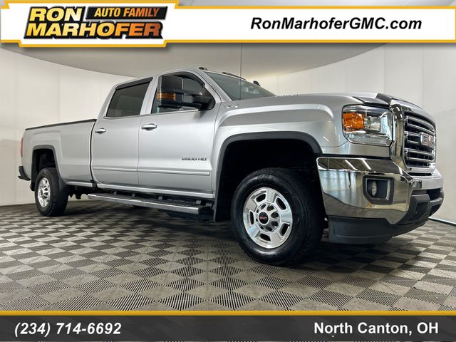 Quicksilver Metallic 2018 GMC Sierra 2500HD Pickup Truck Four-Wheel Drive 6-Speed Automatic