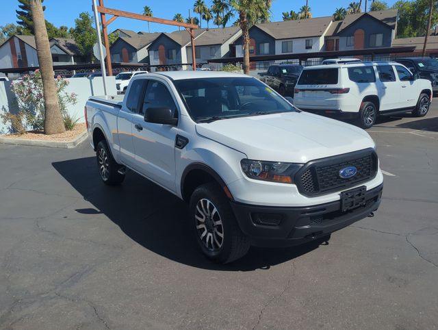 Oxford White 2019 Ford Ranger XL SuperCab 4WD Pickup Truck Four-Wheel Drive Automatic