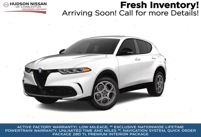 Alfa Black 2024 Alfa Romeo Tonale Ti AWD SUV / Crossover All-Wheel Drive 6-Speed Automatic