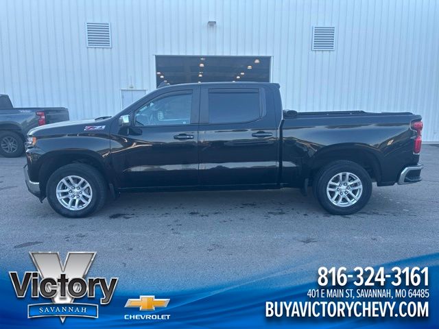 Black 2020 Chevrolet Silverado 1500 Pickup Truck Four-Wheel Drive 8-Speed Automatic