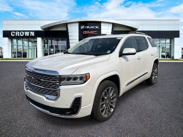 White Frost 2023 GMC Acadia SUV / Crossover Front-Wheel Drive 9-Speed Automatic