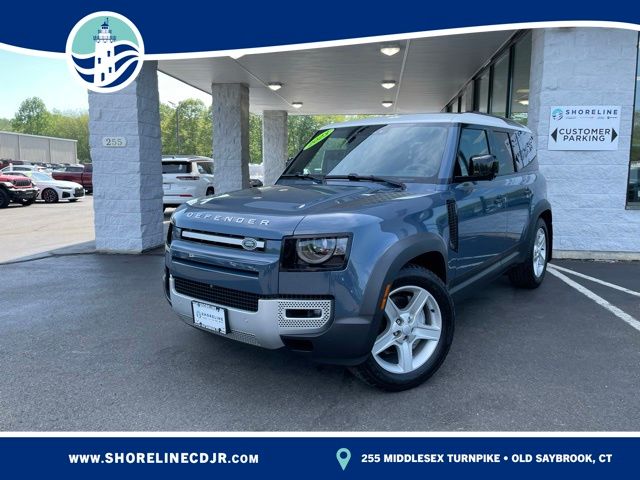 Blue 2023 Land Rover Defender 110 SE AWD SUV / Crossover All-Wheel Drive 8-Speed Automatic