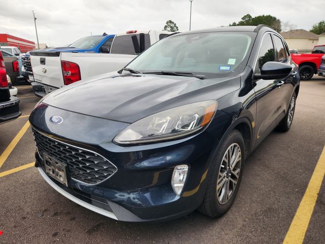 2022 Ford Escape SEL Blue at DeMontrond Ford