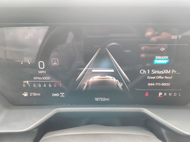 2024 GMC Acadia AT4 White at Classic Elite Chevrolet Sugar Land