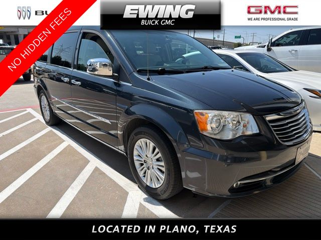 Gray (Steel Metallic) 2014 Chrysler Town & Country Minivan Front-Wheel Drive 6-Speed Automatic