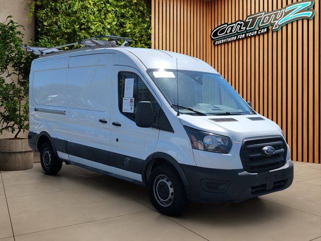 Oxford White 2017 Ford Transit Cargo 350 3dr LWB Medium Roof Cargo Van with Sliding Passenger Side Door Van Rear-Wheel Drive 6-Speed Automatic Overdrive