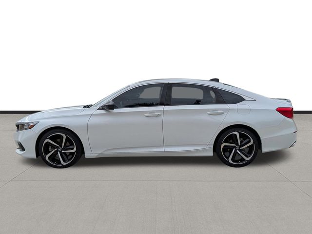 2022 Honda Accord Sport White at Bravo Nissan