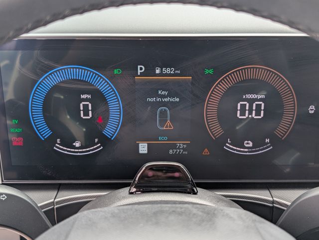 2026 Hyundai Santa Fe Hybrid SEL White at DeMontrond Gulf Freeway