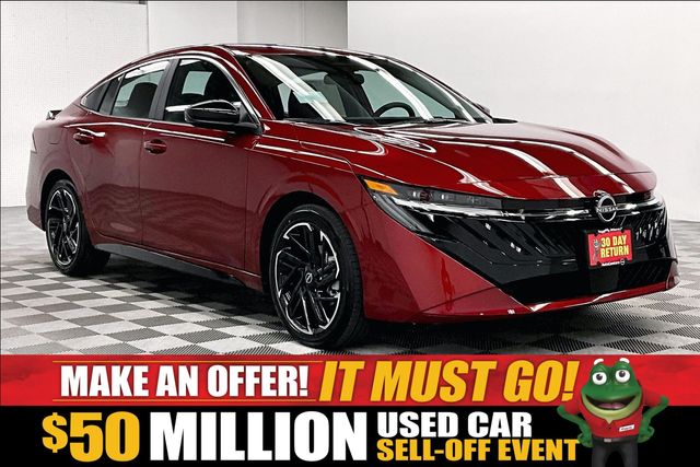 Red (Scarlet Ember) 2027 Nissan Sentra Sedan Front-Wheel Drive Continuously Variable Transmission