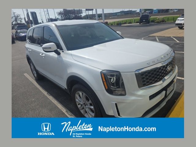 Snow White Pearl 2020 Kia Telluride SUV / Crossover Front-Wheel Drive 8-Speed Automatic