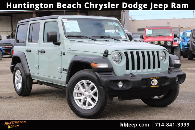 Earl Clearcoat 2023 Jeep Wrangler Sport S 4-Door 4WD SUV / Crossover Four-Wheel Drive 8-Speed Automatic