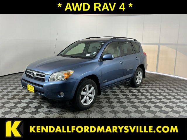 Pacific Blue Metallic 2007 Toyota RAV4 SUV / Crossover Four-Wheel Drive 4-Speed Automatic