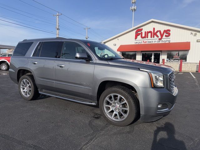 Gray (Satin Steel Metallic) 2020 GMC Yukon Denali 4WD SUV / Crossover Four-Wheel Drive