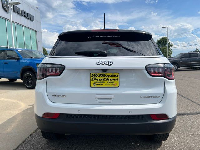 2025 Jeep Compass Limited - Bright White Clearcoat exterior view 6