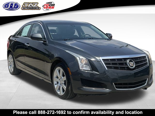 Phantom Gray Metallic 2014 Cadillac ATS 2.5L RWD Sedan Rear-Wheel Drive 6-Speed Automatic