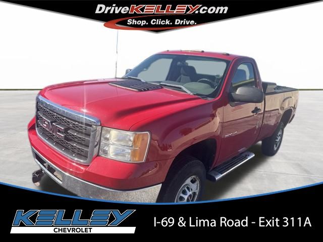 Fire Red 2012 GMC Sierra 2500HD Pickup Truck Four-Wheel Drive 6-Speed Automatic Overdrive