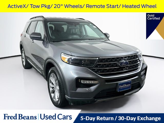 Gray Metallic 2023 Ford Explorer SUV / Crossover All-Wheel Drive Automatic