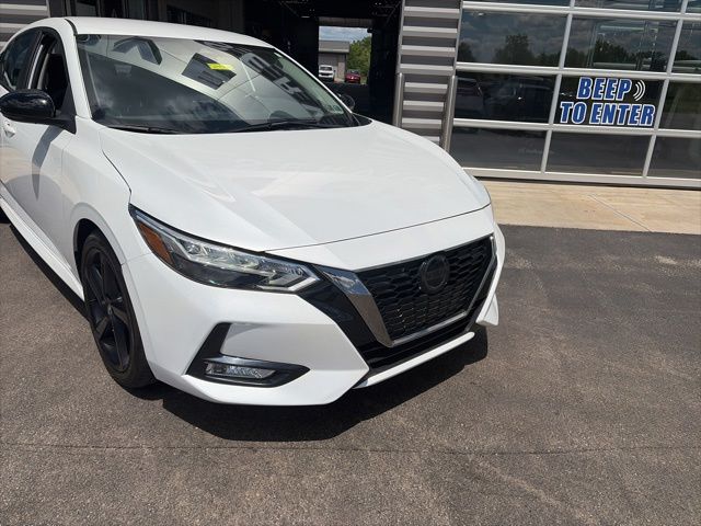 2023 Nissan Sentra SR White at Auto Express Mitsubishi