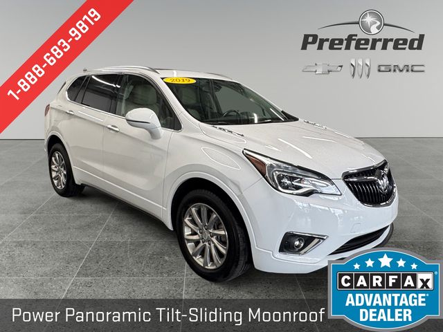 Summit White 2019 Buick Envision SUV / Crossover All-Wheel Drive 6-Speed Automatic