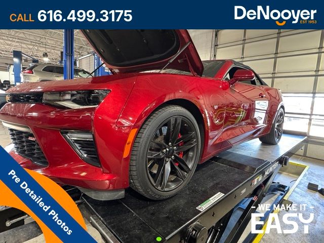 Garnet Red 2017 Chevrolet Camaro Convertible Rear-Wheel Drive 8-Speed Automatic