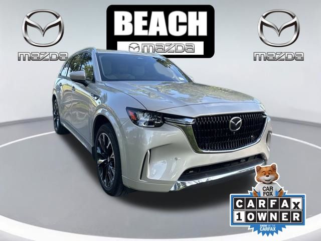 Gray (Platinum Quartz) 2024 Mazda CX-90 SUV / Crossover All-Wheel Drive 8-Speed Automatic