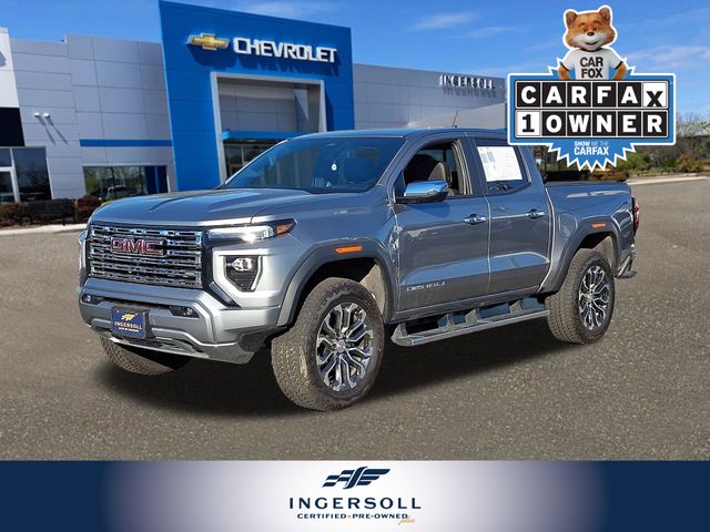 Sterling Metallic 2026 GMC Canyon Denali Crew Cab 4WD Pickup Truck Four-Wheel Drive 8-Speed Automatic
