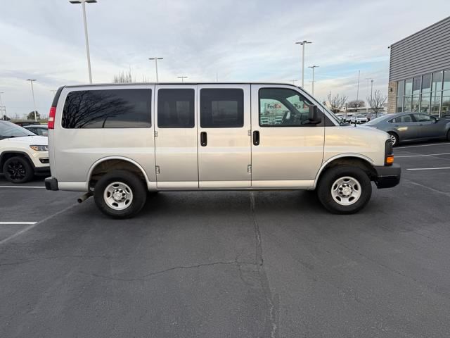 Used 2015 Chevrolet Express Passenger LS with VIN 1GNWGPFG5F1282827 for sale in Grove City, OH