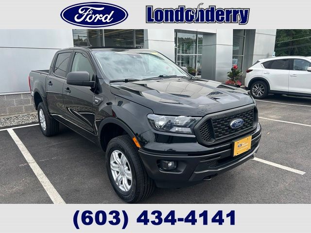 Shadow Black 2023 Ford Ranger Pickup Truck Four-Wheel Drive Automatic