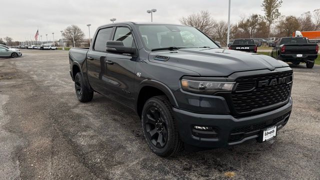 Forged Blue Metallic 2026 RAM 1500 Big Horn Crew Cab 4WD Pickup Truck Four-Wheel Drive 8-Speed Automatic