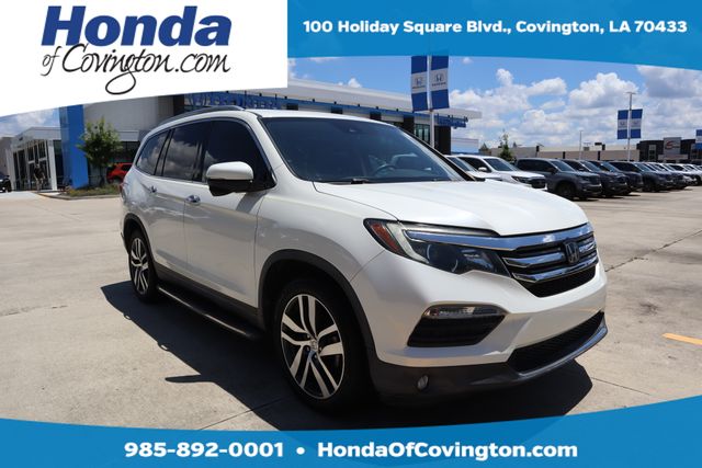 White 2016 Honda Pilot Touring SUV / Crossover Front-Wheel Drive 9-Speed Automatic