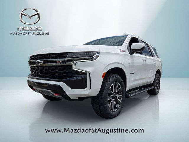 Summit White 2021 Chevrolet Tahoe Z71 4WD SUV / Crossover Four-Wheel Drive
