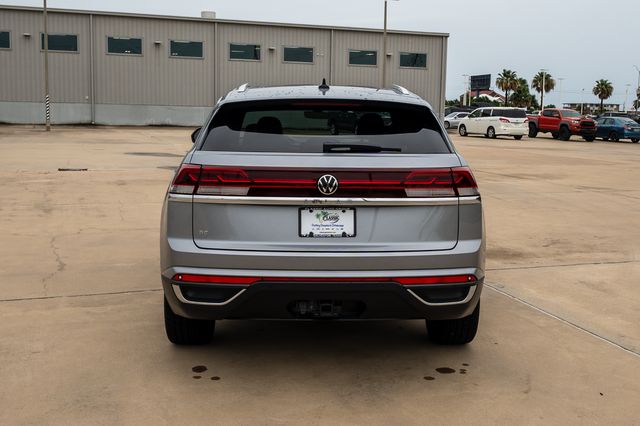 2024 Volkswagen Atlas Cross Sport 2.0T SE w/Technology Silver at Bayway Cadillac of The Woodlands