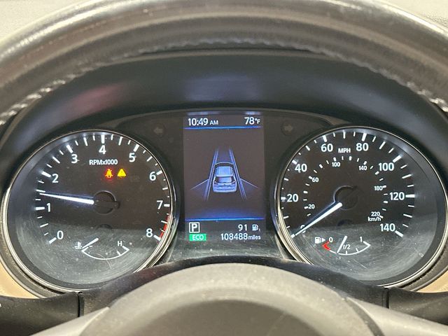 2018 Nissan Rogue SL White at John Sisson Motors