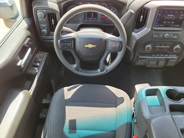 2022 Chevrolet Silverado 2500HD Custom White at Wharton Chevrolet GMC