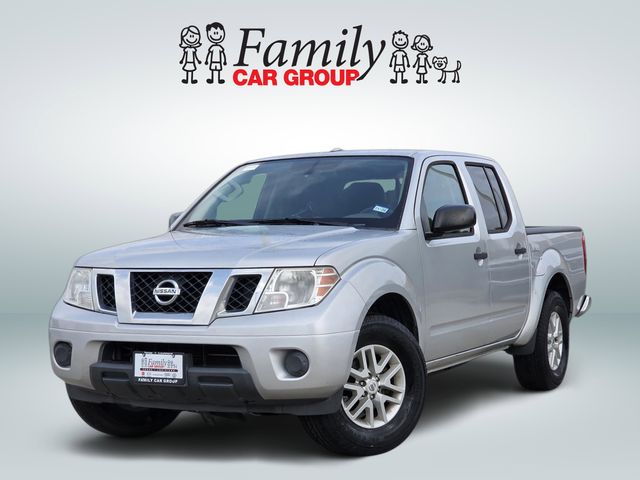 Brilliant Silver 2017 Nissan Frontier SV V6 Crew Cab Pickup Truck 4X2 5-Speed Automatic Overdrive