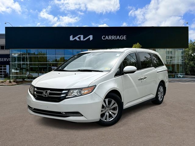 White Diamond Pearl 2016 Honda Odyssey EX-L FWD Minivan Front-Wheel Drive 6-Speed Automatic