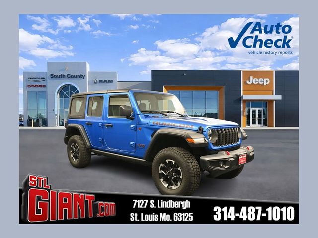 Hydro Blue Pearl Coat 2025 Jeep Wrangler SUV / Crossover Four-Wheel Drive 8-Speed Automatic