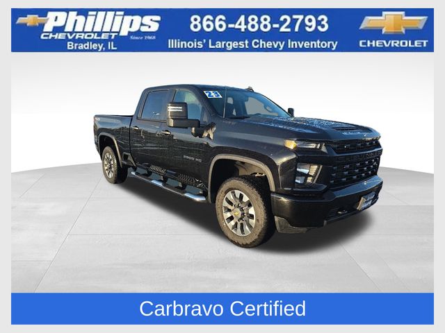 Black 2023 Chevrolet Silverado 2500HD Pickup Truck Four-Wheel Drive 6-Speed Automatic