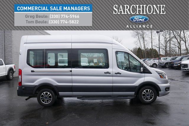 Ingot Silver 2023 Ford Transit Passenger Van Rear-Wheel Drive