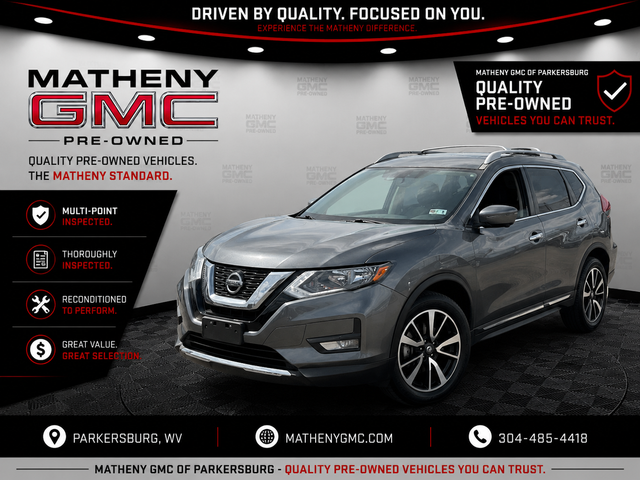 Gray (Gun Metallic) 2020 Nissan Rogue SUV / Crossover All-Wheel Drive Continuously Variable Transmission