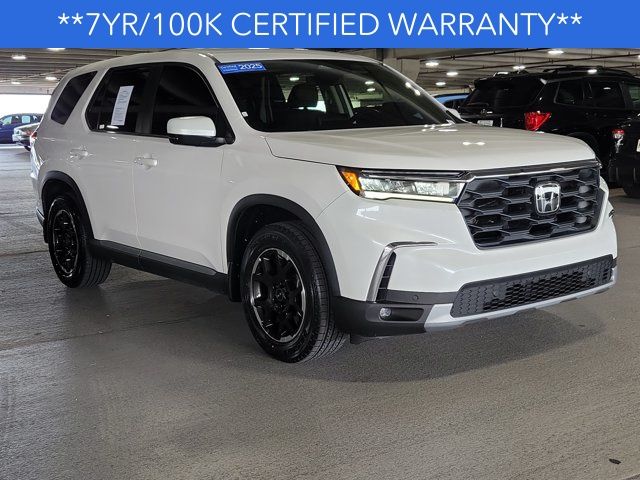 Platinum White Pearl 2025 Honda Pilot SUV / Crossover Front-Wheel Drive Automatic