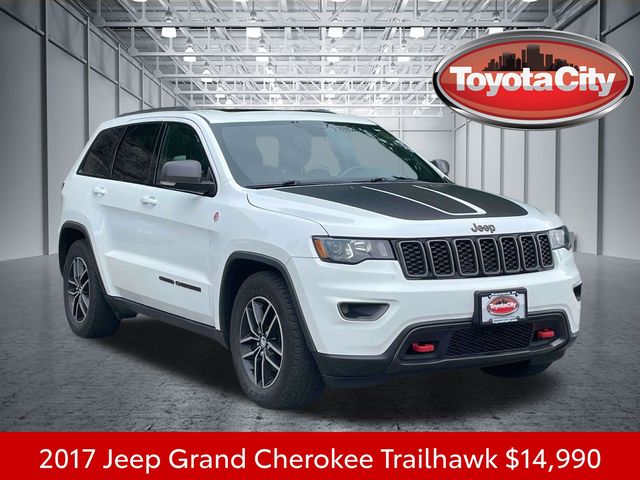 Bright White Clearcoat 2017 Jeep Grand Cherokee SUV / Crossover Four-Wheel Drive 8-Speed Automatic