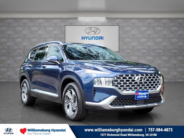 Stormy Blue 2021 Hyundai Santa Fe SEL FWD SUV / Crossover Front-Wheel Drive 8-Speed Automatic