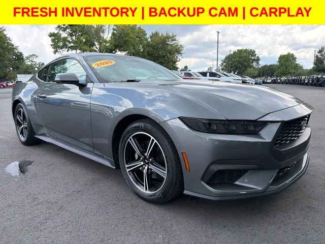 Carbonized Gray Metallic 2025 Ford Mustang Coupe Rear-Wheel Drive Automatic